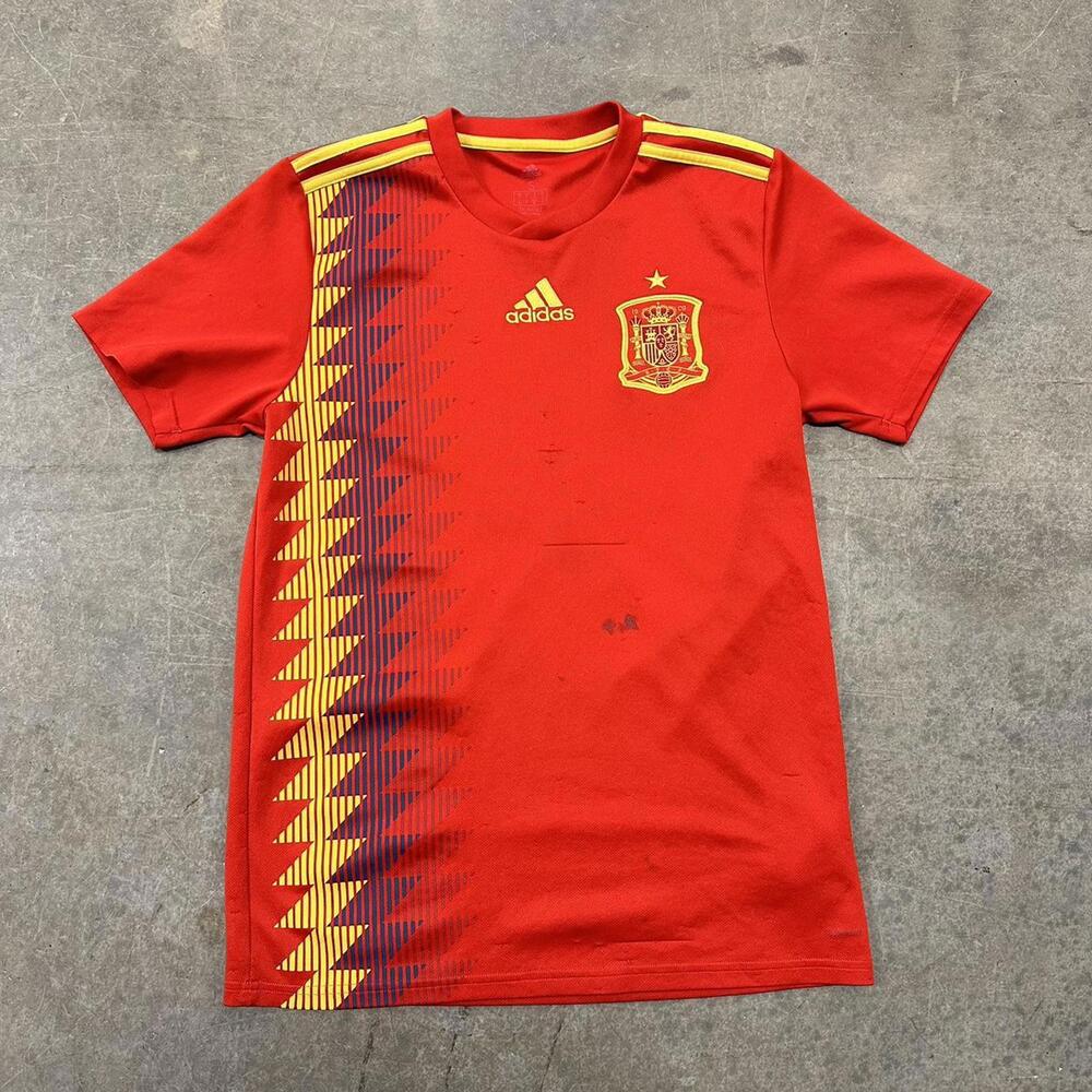 Vintage Adidas Spain World Cup Jersey Size Small